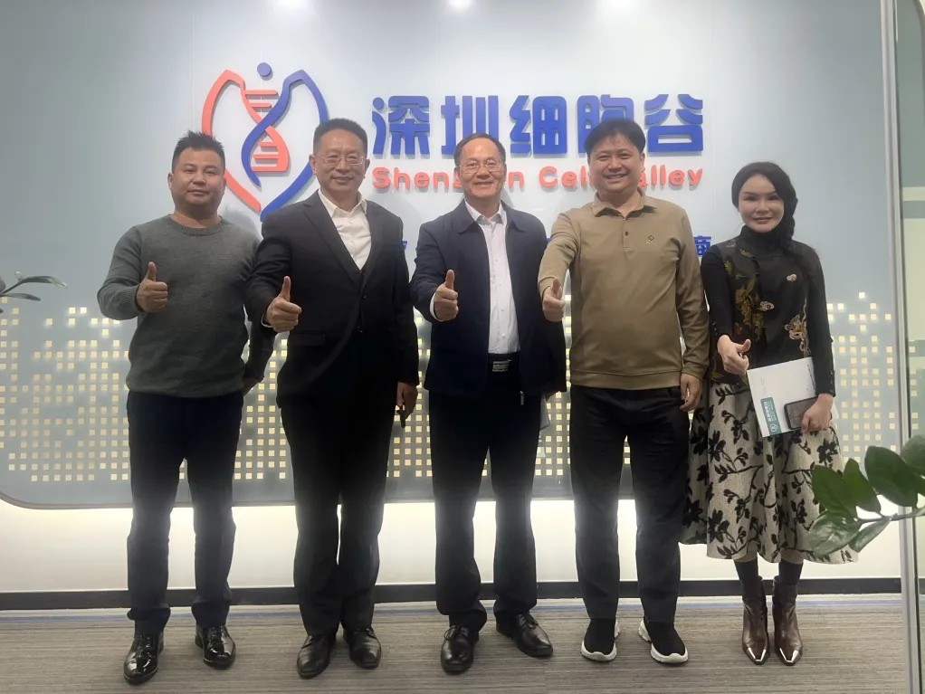 烏克蘭國家工程院院士王德平、貝羅尼集團(tuán)張伯清董事長一行蒞臨深圳細(xì)胞谷